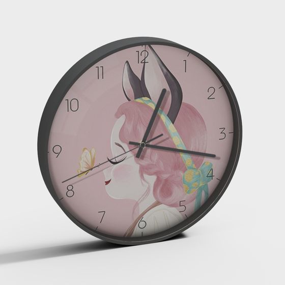 Unicorn Dream Clock 3D model