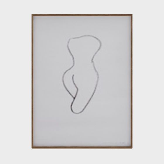 Abstract Contour 3D model