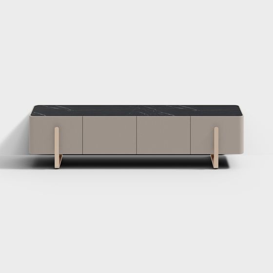 Urban Living Room TV Cabinet 3D model
