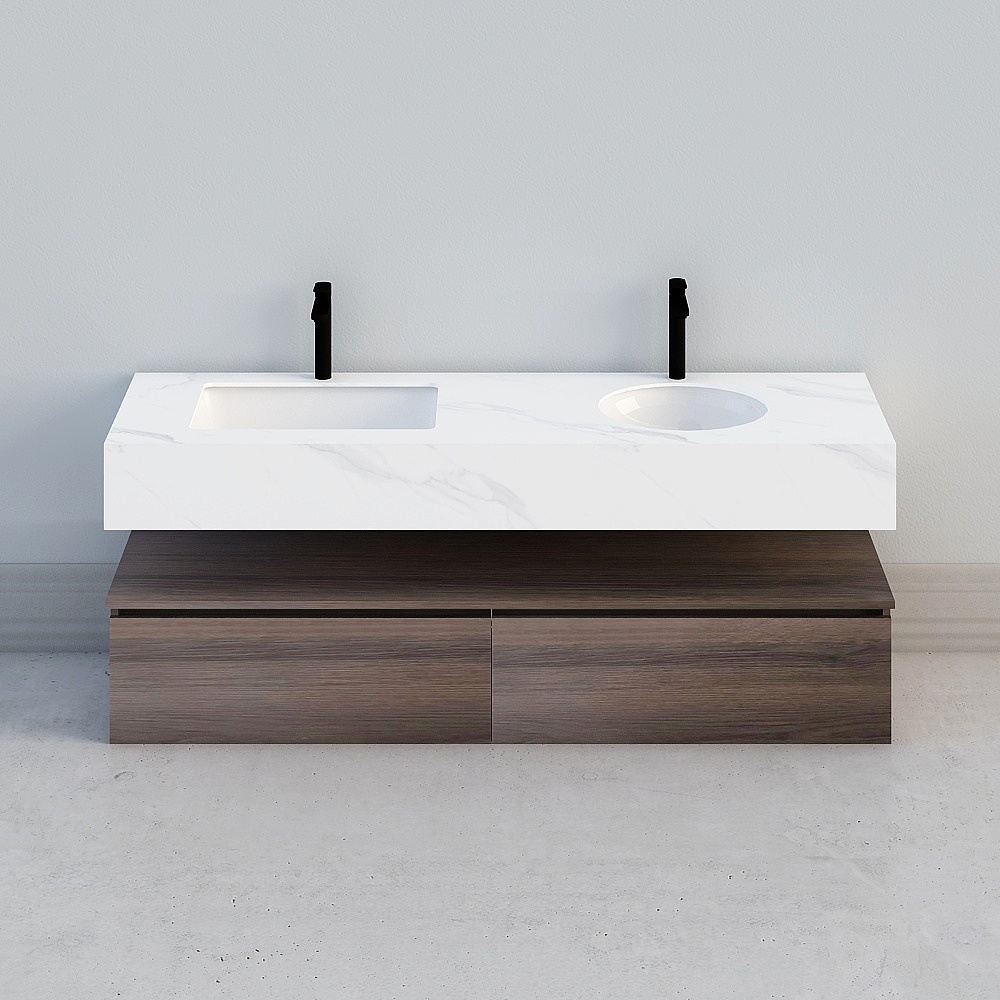 Armoire de salle de bains combinée