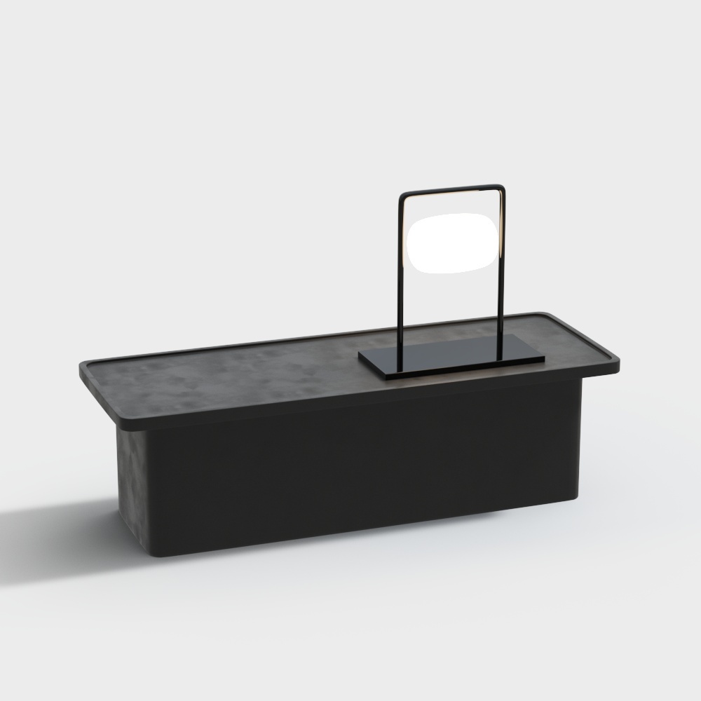 Modern living room side cabinet