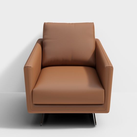 Urban Sofa Low-Poly 3D model