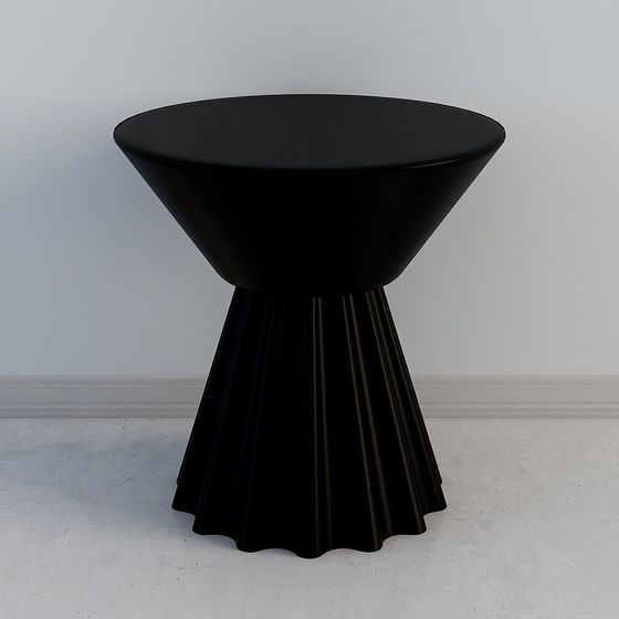 Woven Round Table 3D model
