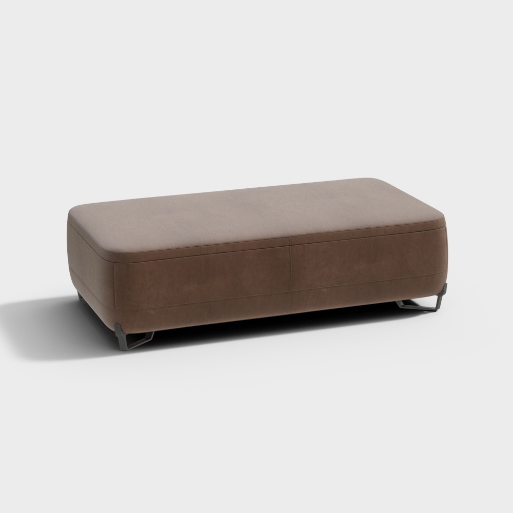 Urban Comfort Ottoman 3D model