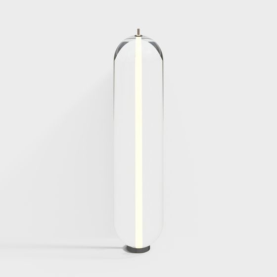 Transparent Light Column 3D model