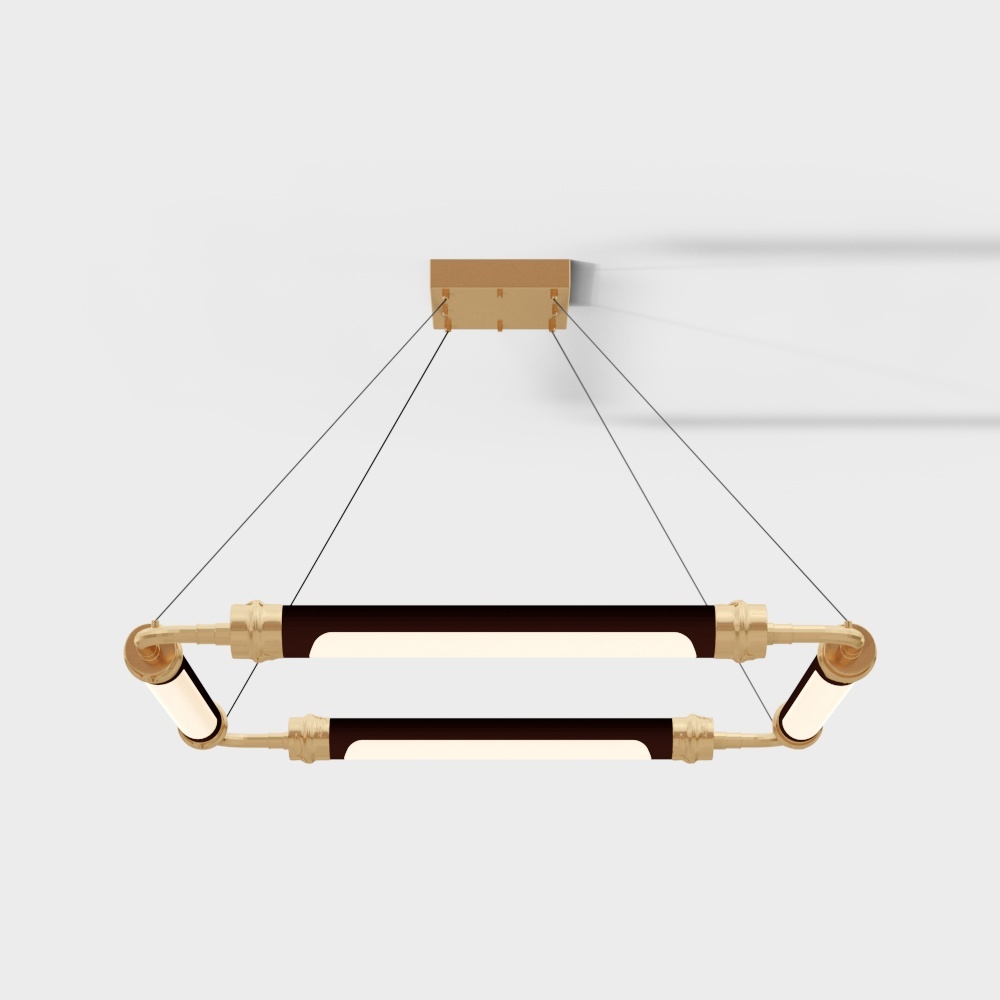 Xinghao Copper House - New Chinese - Chandelier - 2009 Series -4 side