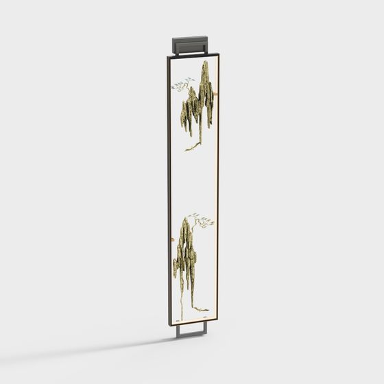 Mountain Frame 3D model