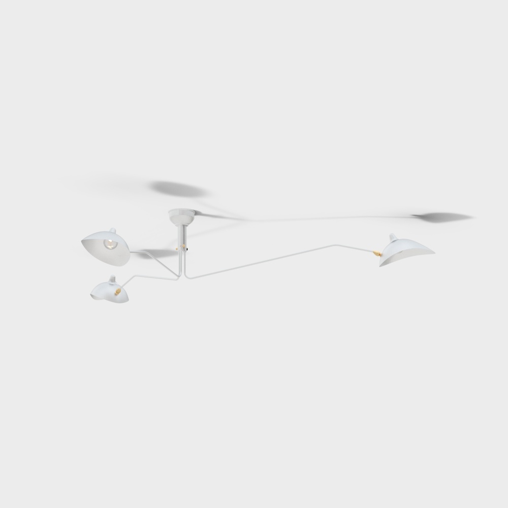 Modern Minimalist Pendant Light 3D model