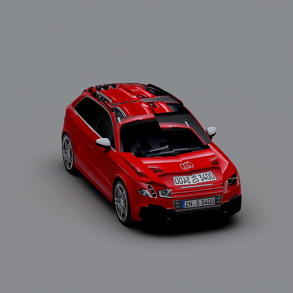 奧迪_A3_掀背車2.skp