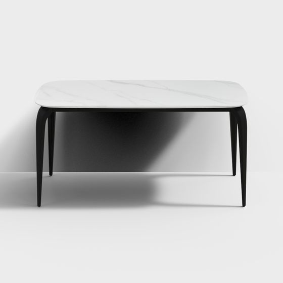 Urban Style Marble Coffee Table 3D model