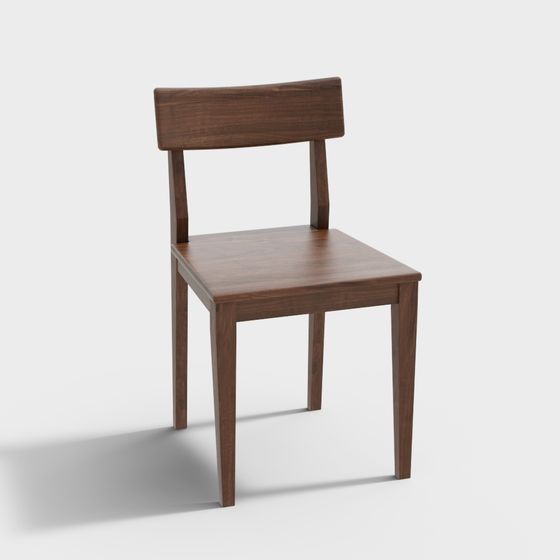 Modern Minimalist 3D Chair Model