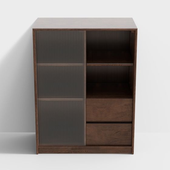 Urban Bookshelf 3D model