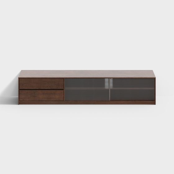 Modern Minimalist TV Cabinet 3D model