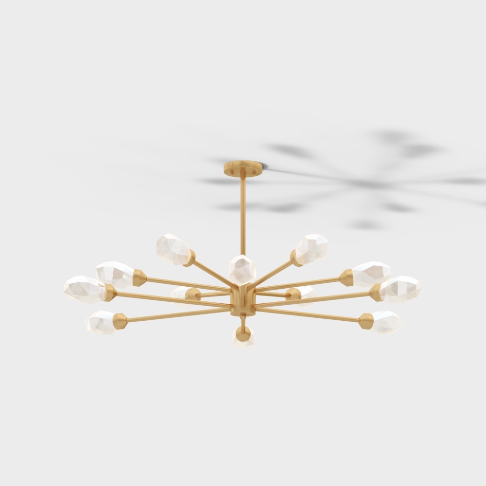 Iluminación Rex Nordic Postmoderna Dream Shadow - 12 cabezas