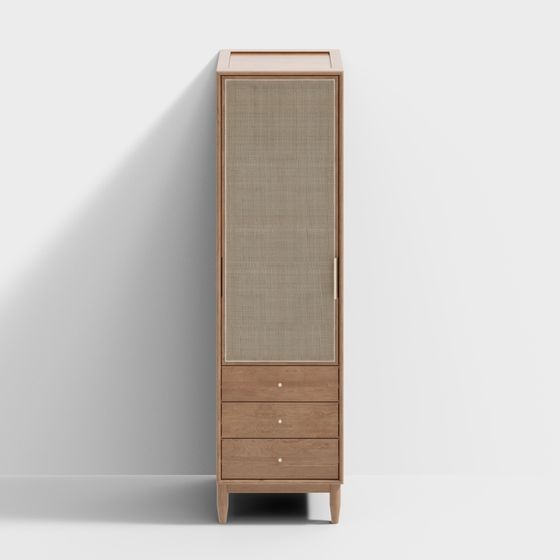 Urban Window Storage Cabinet 3D model