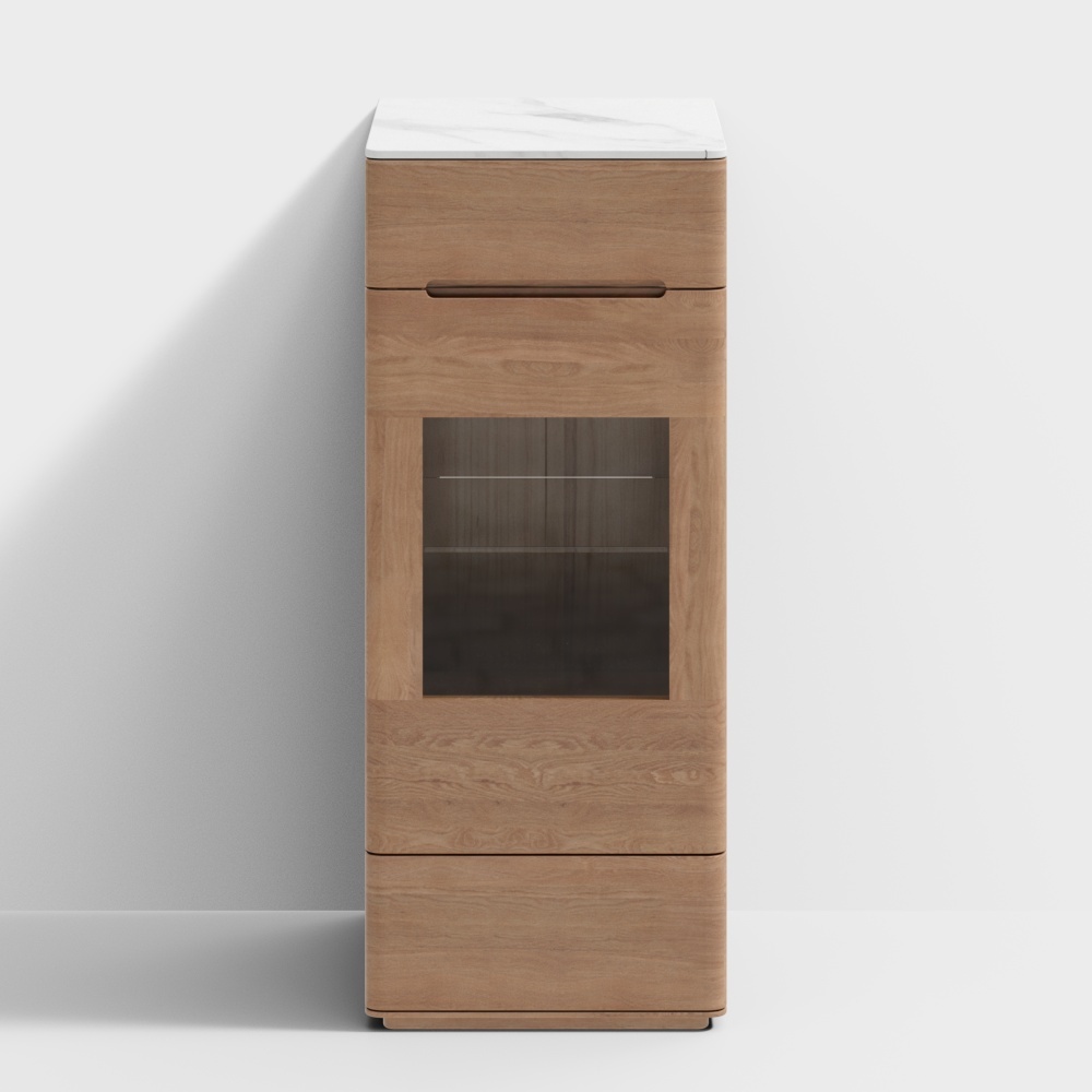 Rheinland Series-Y86M01-Slate High Sideboard-NY