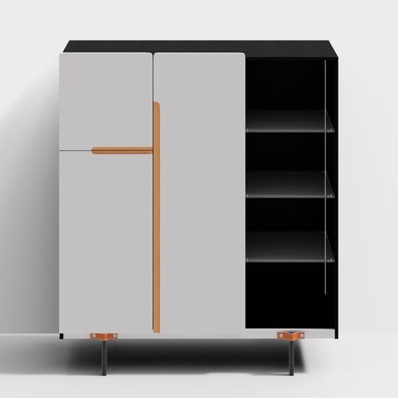 Urban Storage Cabinet 3D model