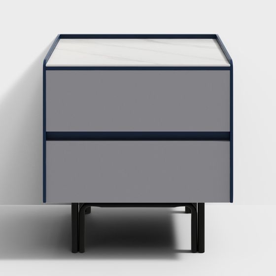 Serie de Borde Azul 251: dos gabinetes