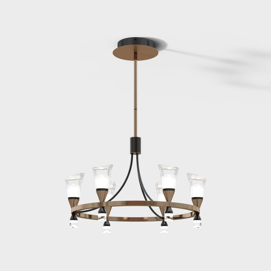 Elegance Chandelier 3D model