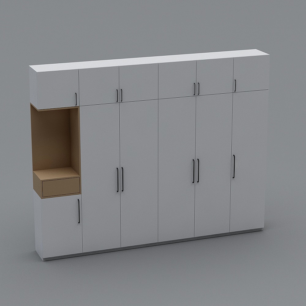 Urban Storage Cabinet 3D model
