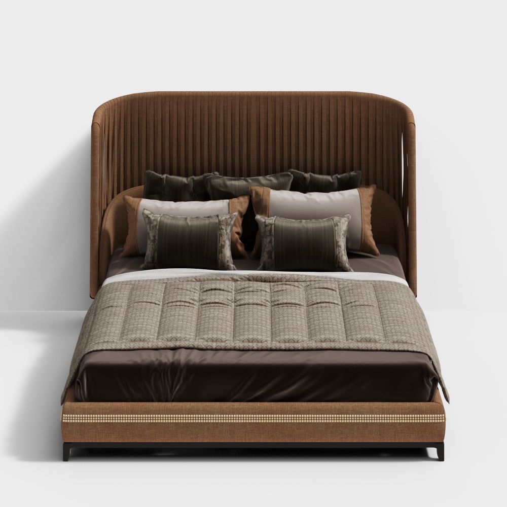 Modern lightweight King size bedside table combination