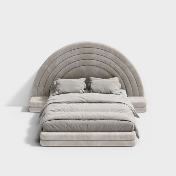 Cama doble-14 moderna