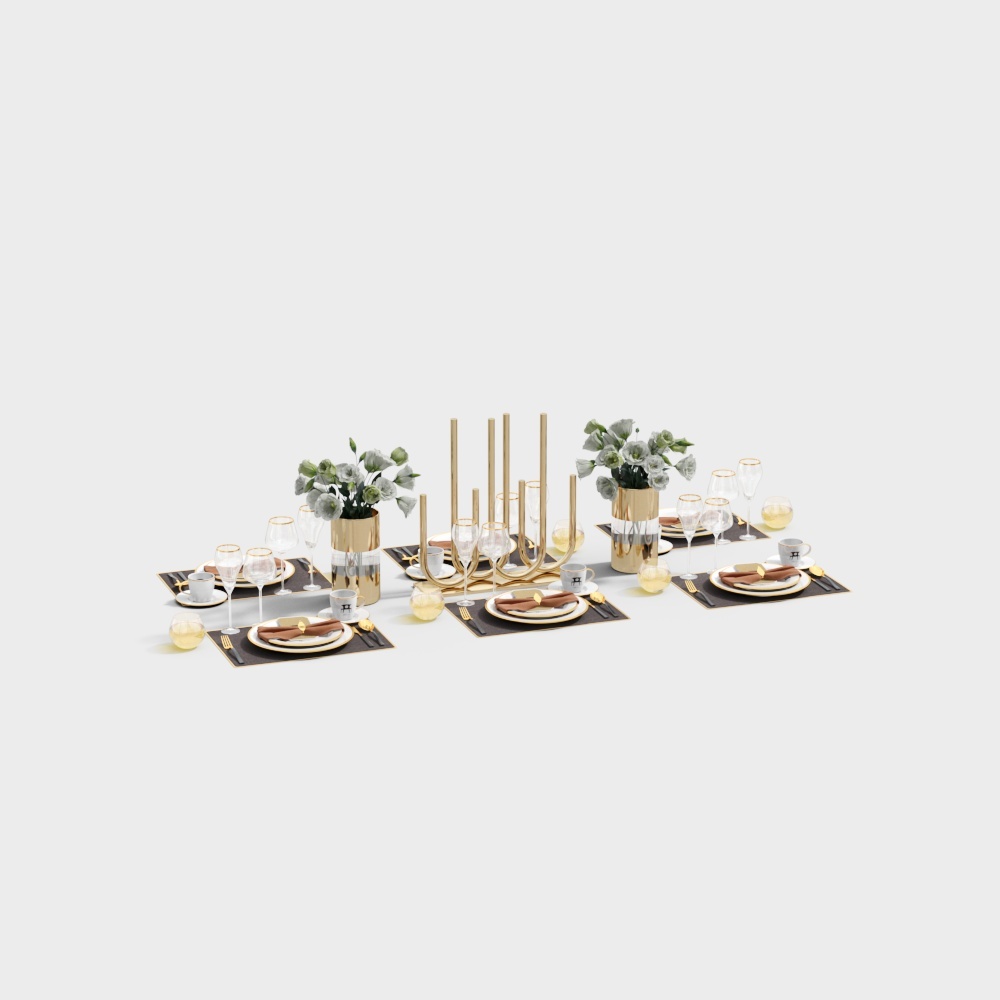 Modern lightweight tableware combination