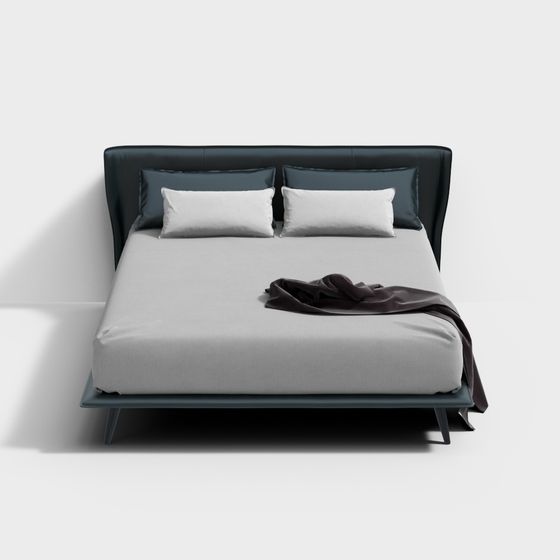 Urban Retreat 3D model Bed Design