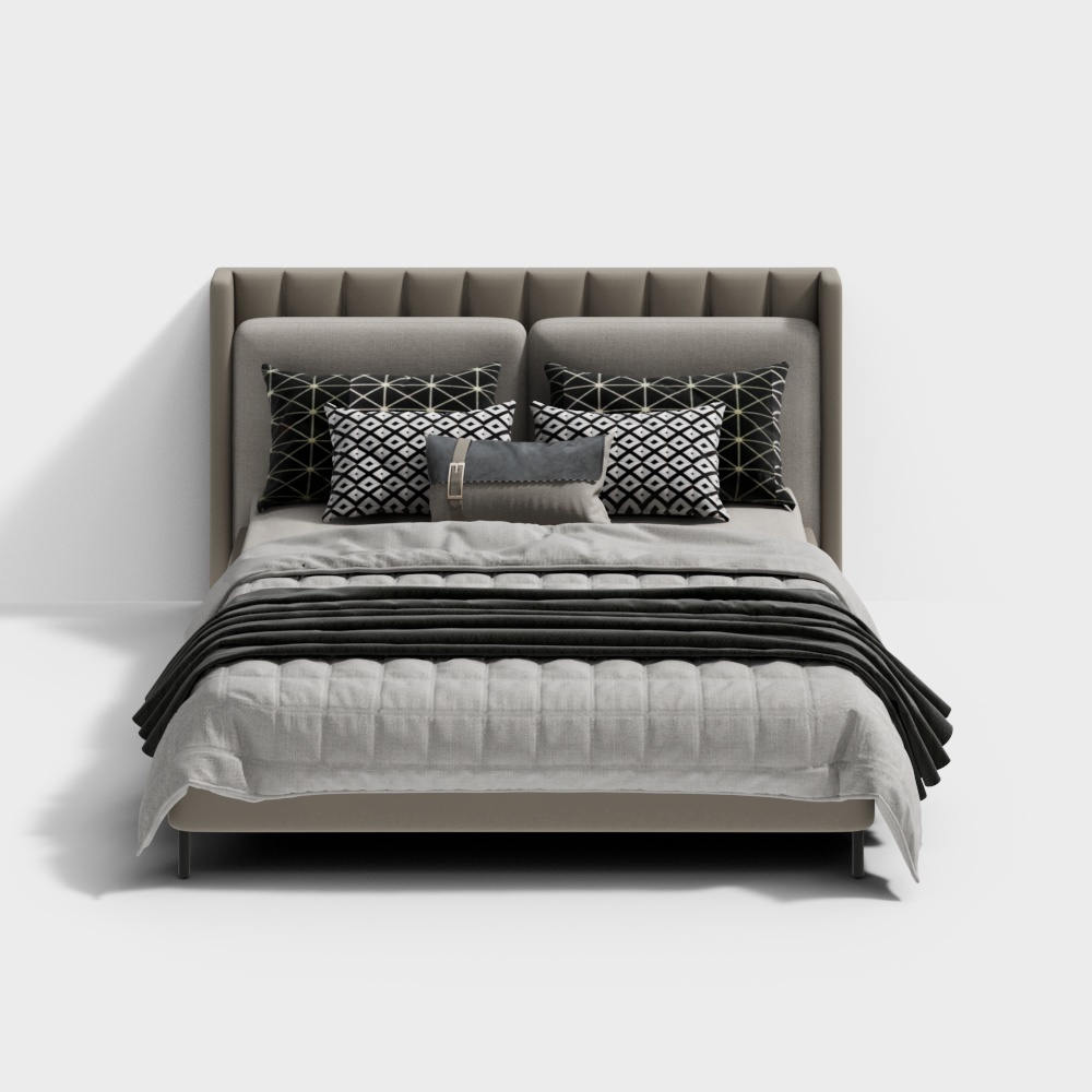 เตียงนอนแบบคู่สมัยใหม่