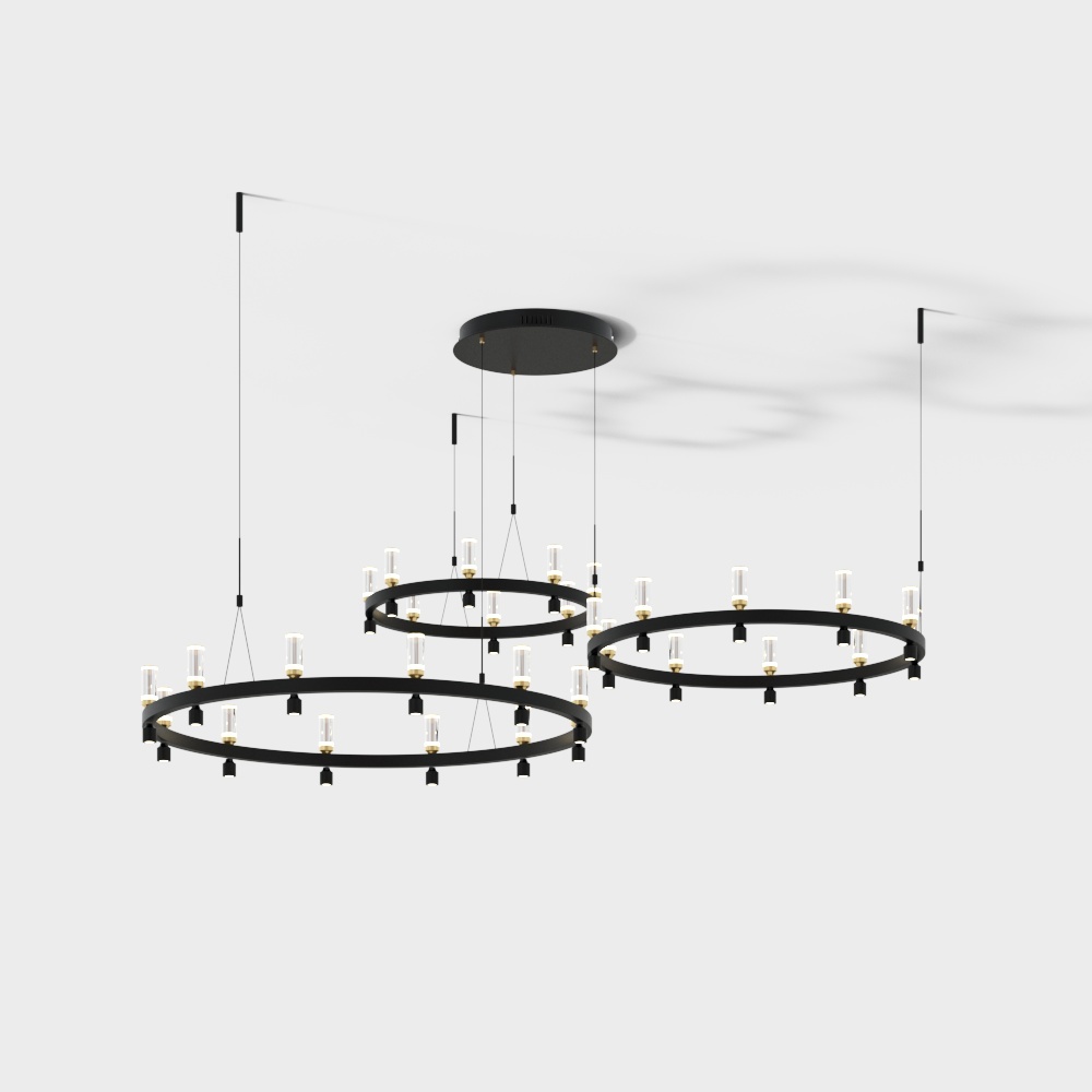 Songwei lighting - Songwei lighting candlelight 80W (three-layer) chandelier