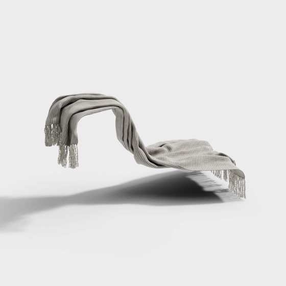 Stylish Scarf 3D Model for Various Designs