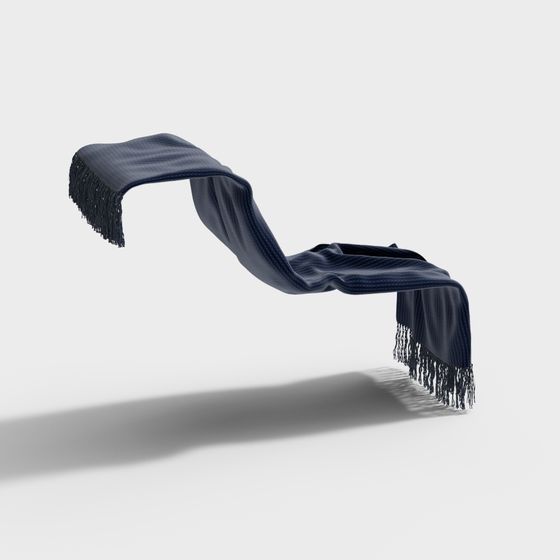 Stylish Flowing Scarf 3D Model for Creative Projects