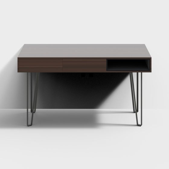 Urban Edge Desk 3D model for Creative Projects