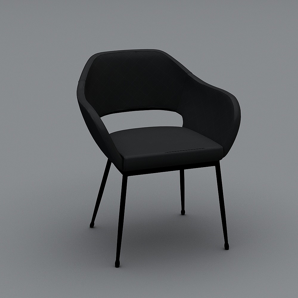 Accent Chair Black