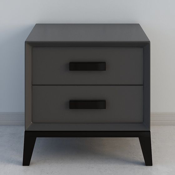 Urban Elegance Nightstand 3D model