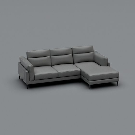 Urban Comfort Sofa 3D model