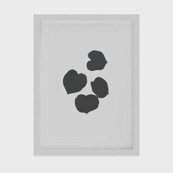 Floral Harmony Low-Poly 3D Model for Creative Designs