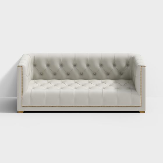 Stylish 3D Sofa Model for Contemporary Spaces