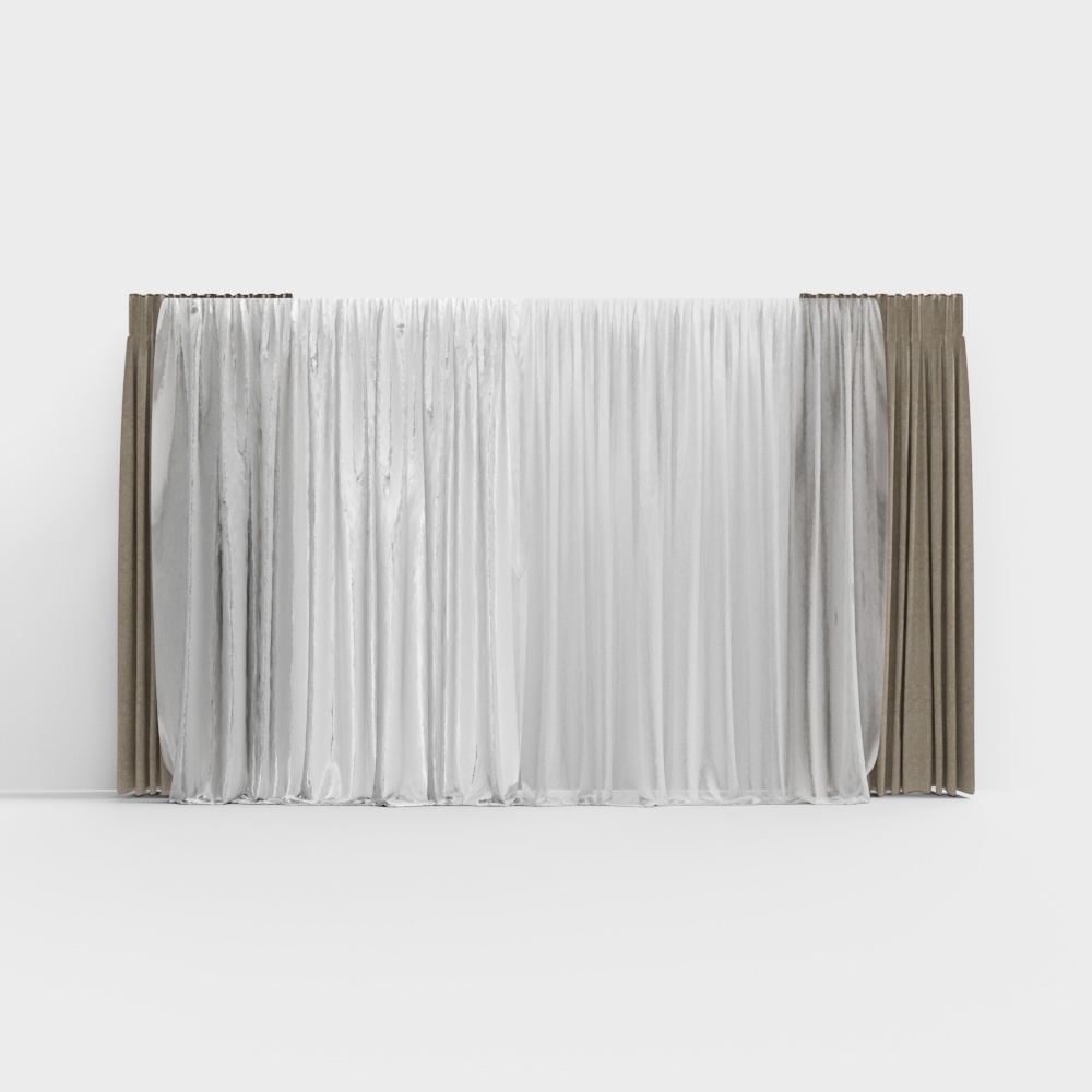 Luminous Curtain 3D model