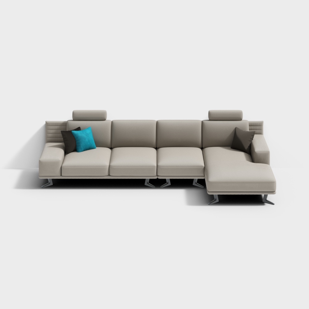 Heng Teng Honey Home - Software Series - Multiplayer Sofa - 16700170 and CXSF009