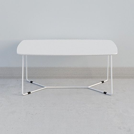 Urban Minimal Bench 3D model for Modern Designs