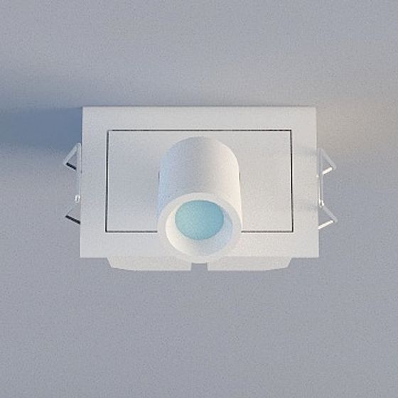 Chiếu sáng ba điểm mạnh FSL01 đèn chiếu dạng ống lồng