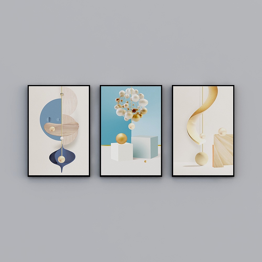 ドラゴンスミスオーナメント - 北欧モダンミニマリストスタイル - リビングルーム装飾画9025