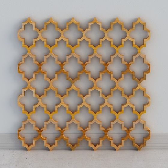 Lattice Wall Panel 3D model