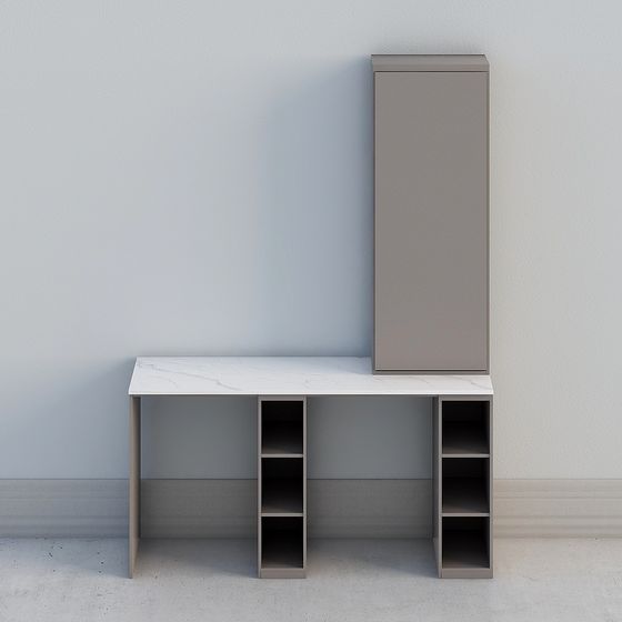 Urban Minimal Desk 3D model