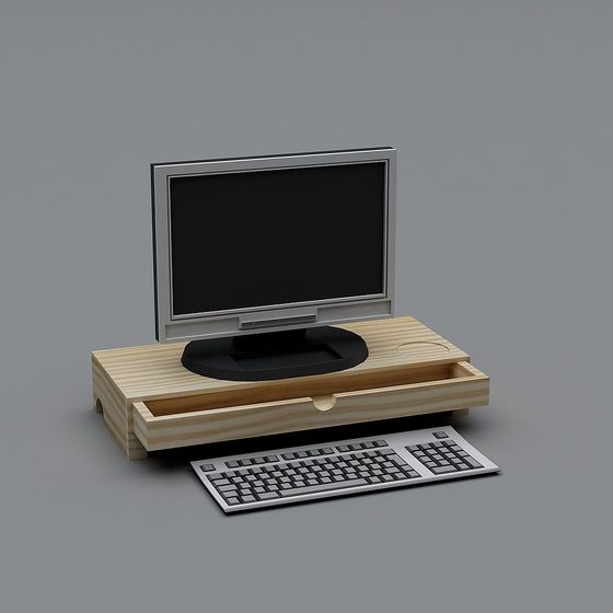 Classic Retro Computer 3D model for Creative Projects