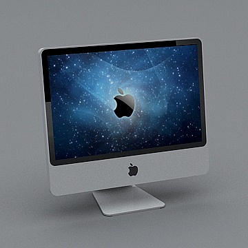 Stunning iMac Pro 3D Model