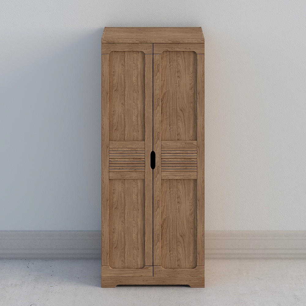 Decorate the E-CS-B-050-2 two-door wardrobe