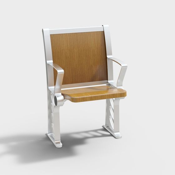 Elegant Minimalist Chair 3D model