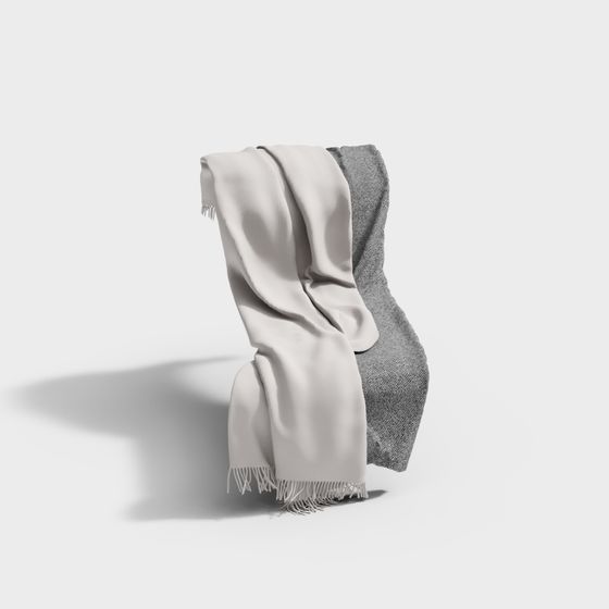 Tassel Blanket 3D model for Creative Projects